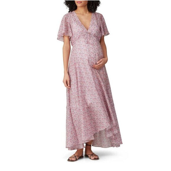HATCH The Margarette Maternity Maxi Dress | Size 2 - Picture 3 of 14
